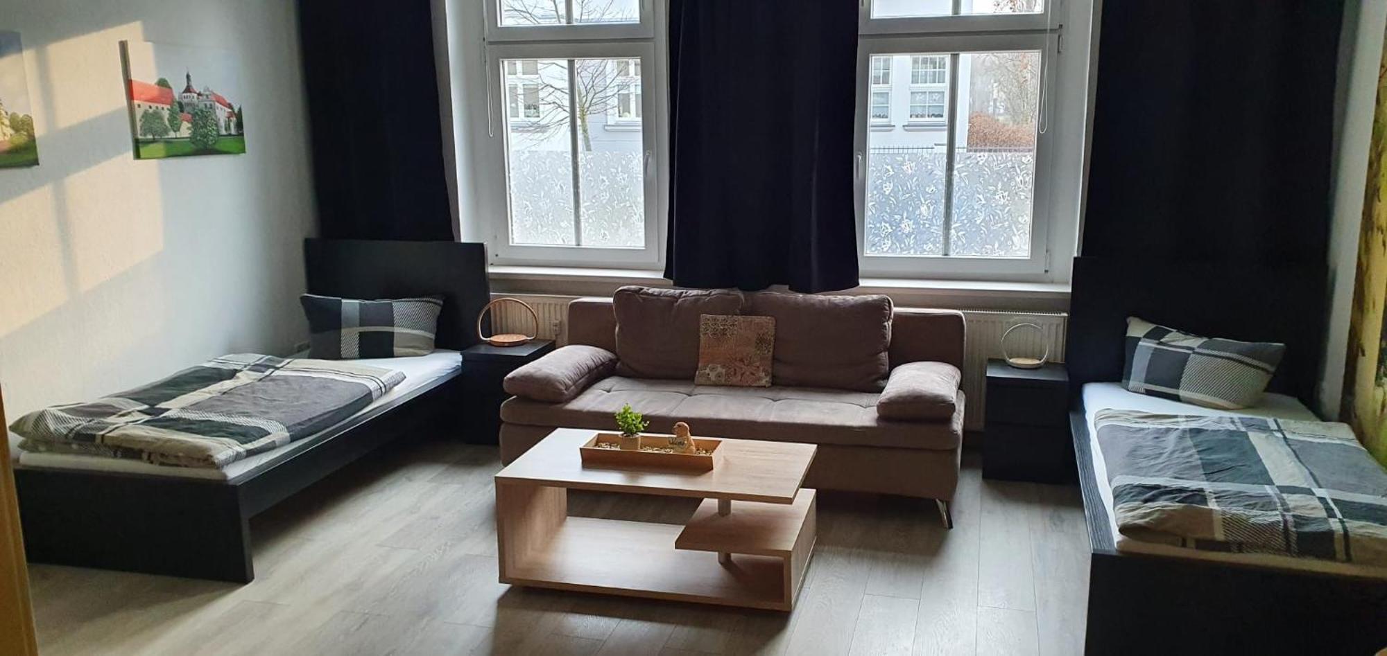 Richter Apartments Finsterwalde Mit Klimaanlage Bagian luar foto
