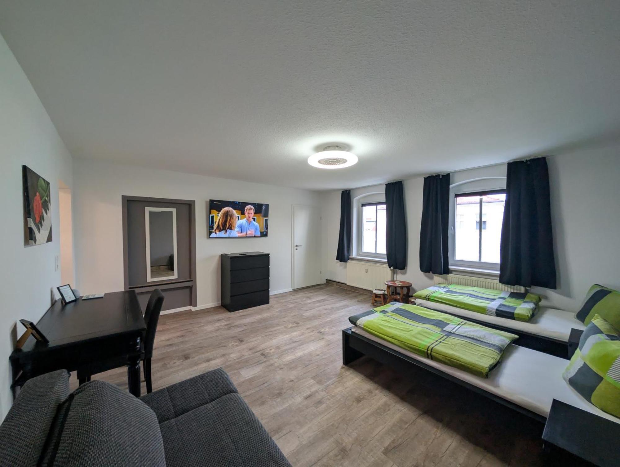 Richter Apartments Finsterwalde Mit Klimaanlage Bagian luar foto
