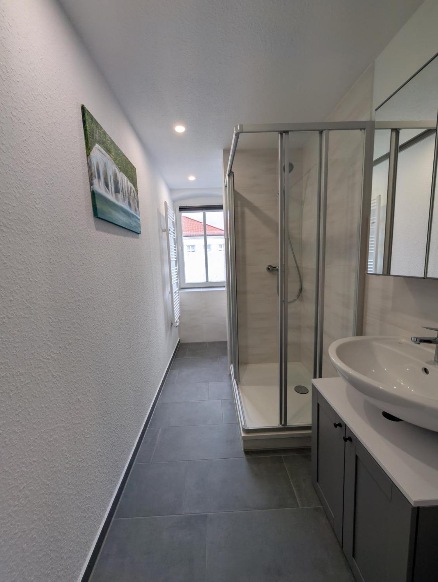 Richter Apartments Finsterwalde Mit Klimaanlage Bagian luar foto