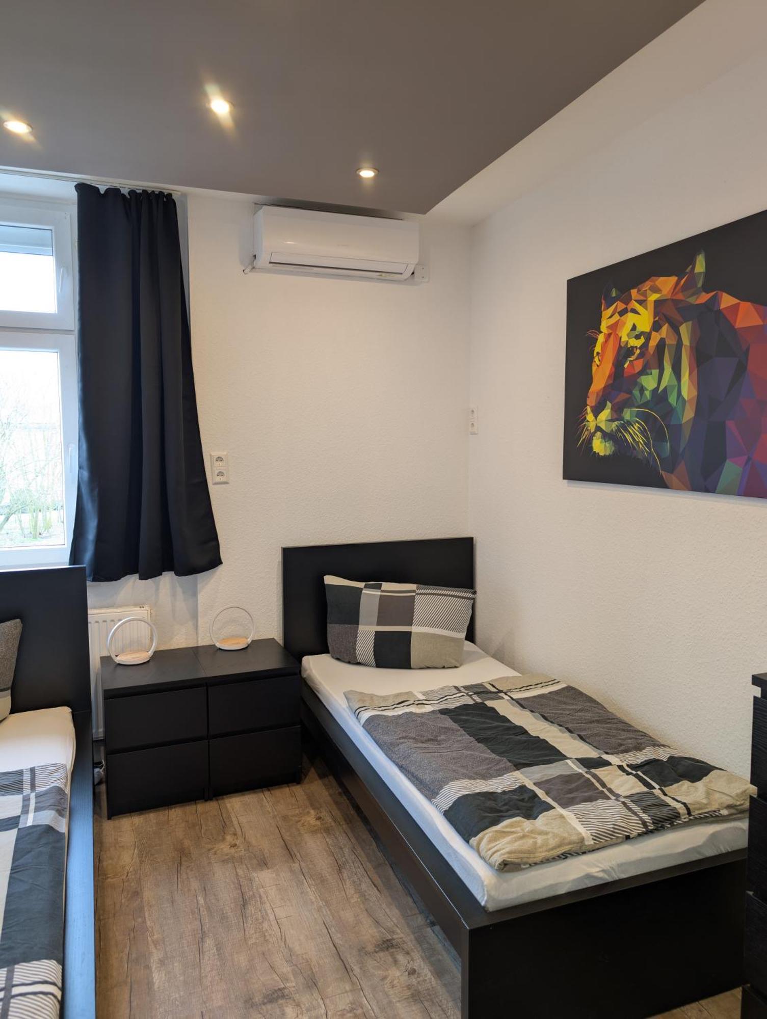 Richter Apartments Finsterwalde Mit Klimaanlage Bagian luar foto