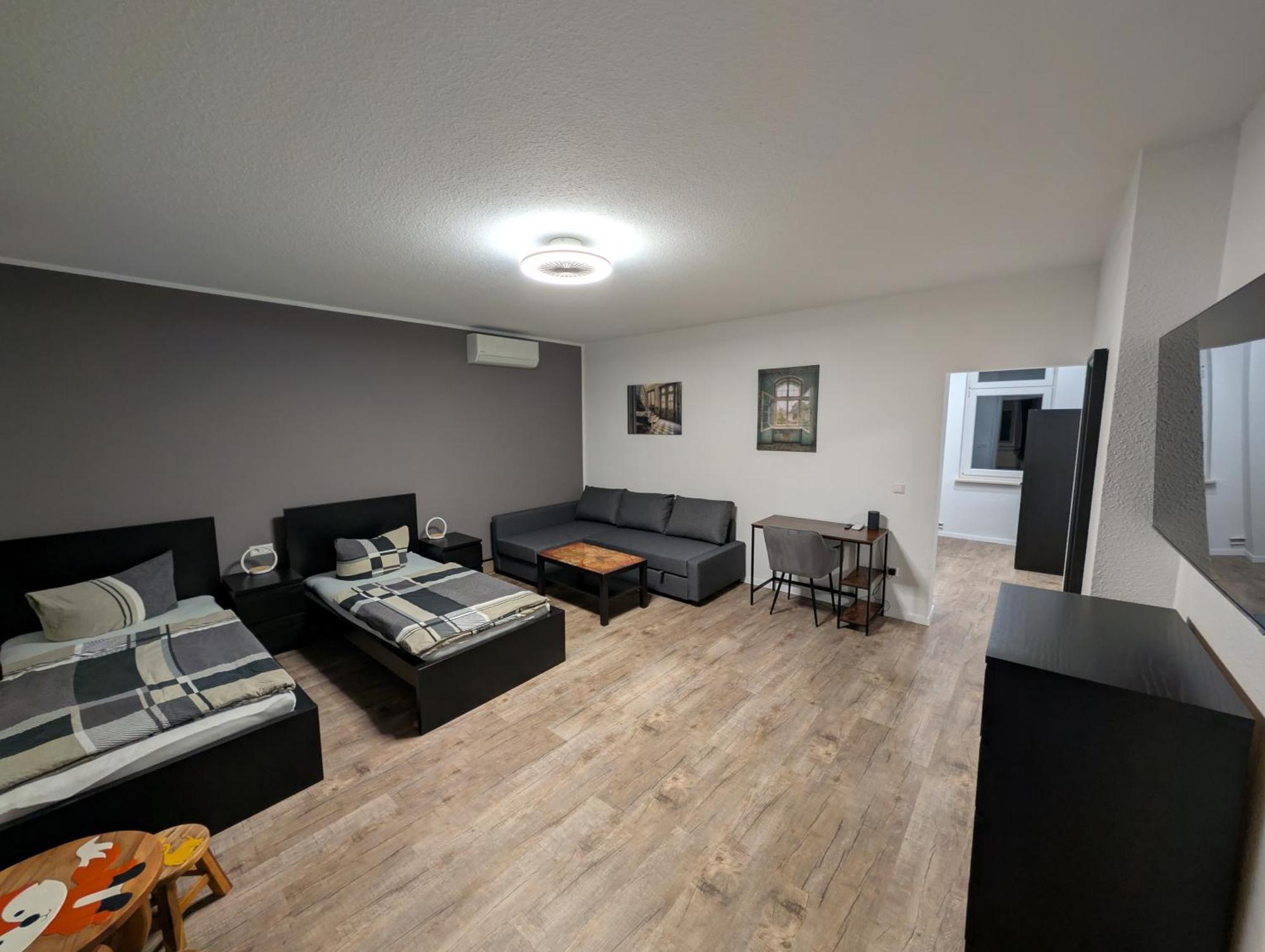 Richter Apartments Finsterwalde Mit Klimaanlage Bagian luar foto